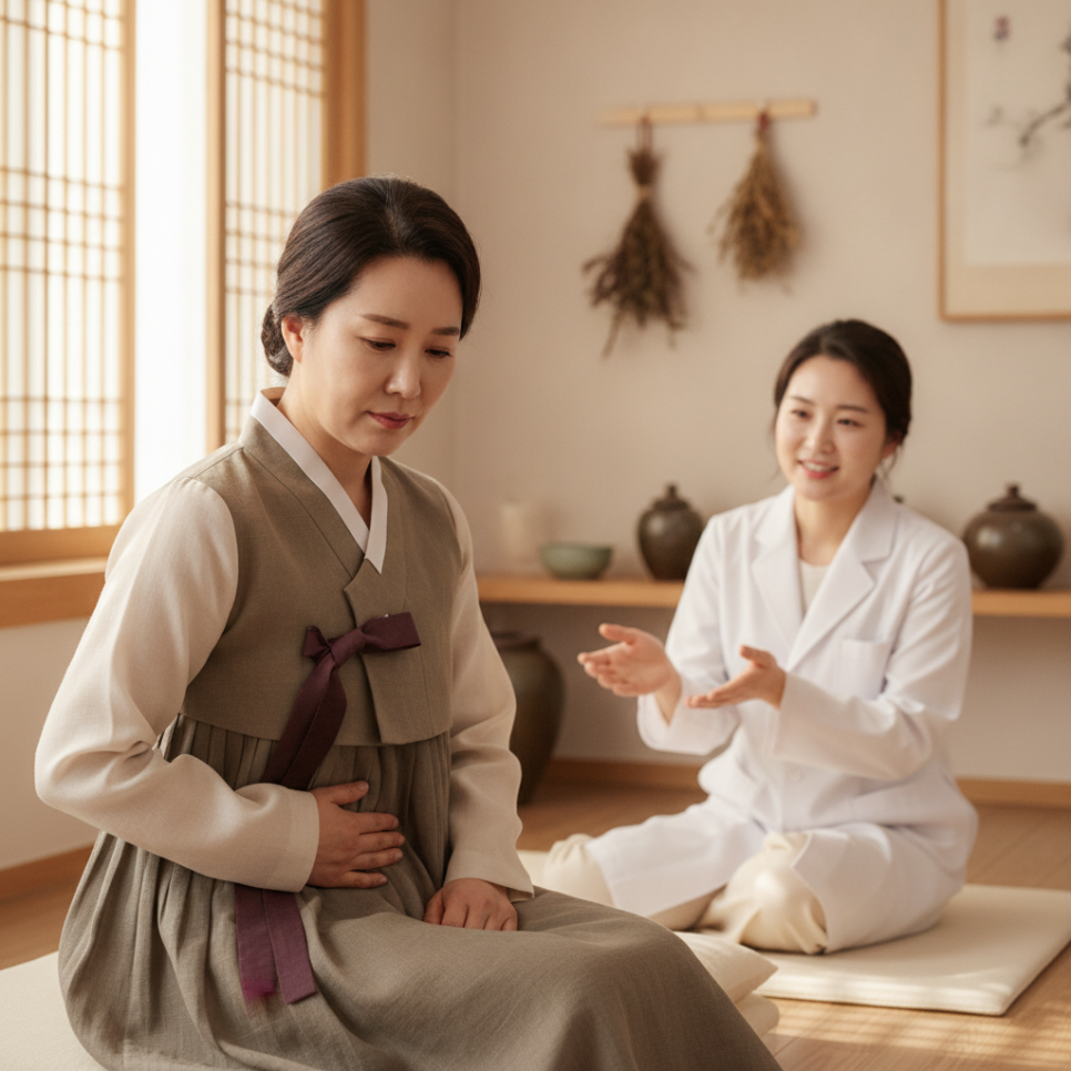갱년기살빼기, 굶어도 안 빠지는 뱃살의 진짜 원인은 따로 있습니다